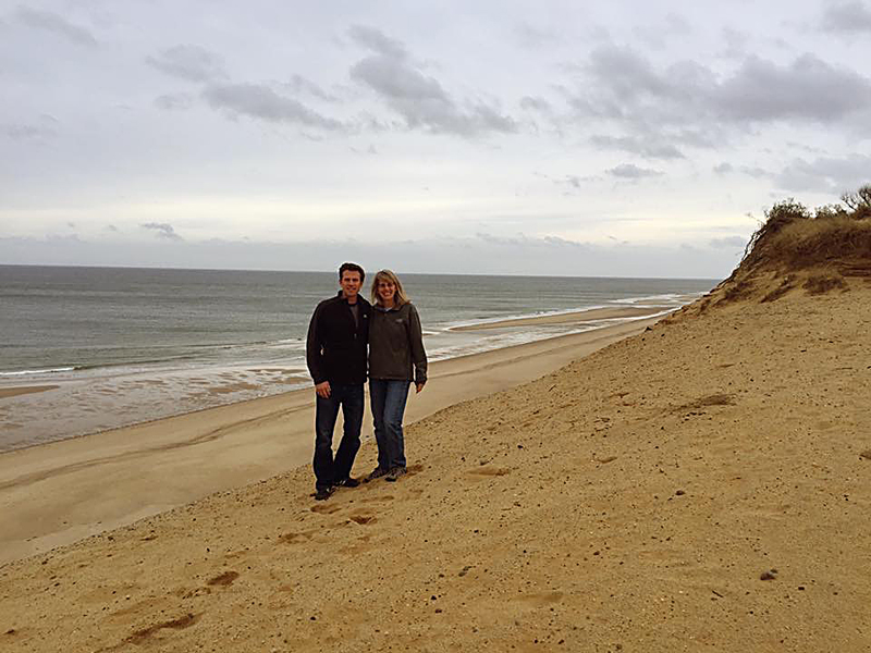 Enjoying Holiday Family Time At White Crest Beach In Wellfleet On Cape ...