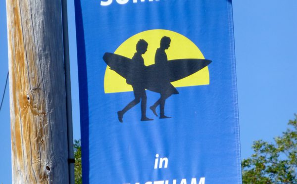 The Summertime Eastham Banners Are Up On Cape Cod