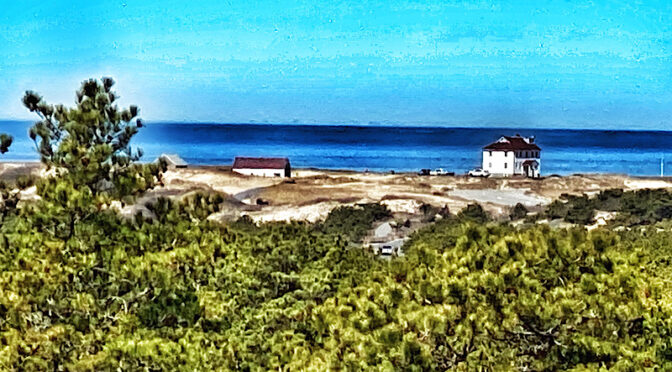 Looking Out To The Provincetown Ranger Station On Cape Cod.