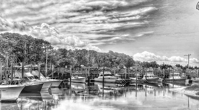 Rock Harbor On Cape Cod In Black And White Or In Color?