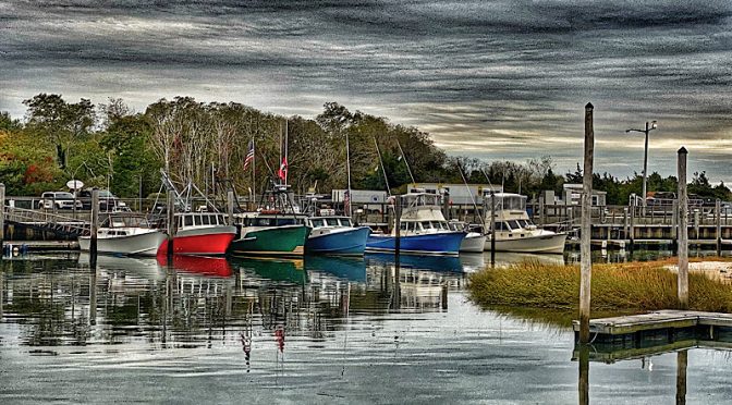 Last Day To Park Here At Rock Harbor On Cape Cod.