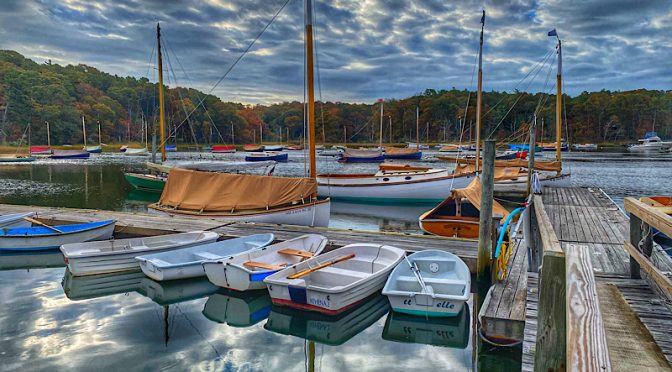 Arey’s Pond Boat Yard on Cape Cod.