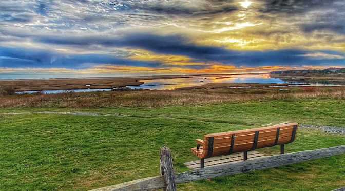 Beautiful Morning At Fort Hill On Cape Cod.