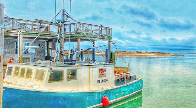 Chatham Fishing Boat On Cape Cod.