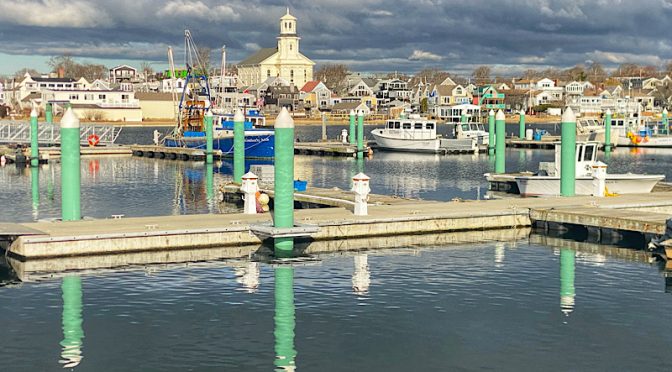 Love The Reflections From MacMillan Pier In Provincetown On Cape Cod.